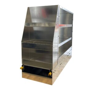 300mm Aluminum Slide Out Pantry