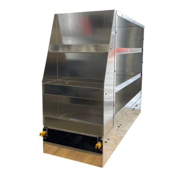 300Garde-manger coulissant en aluminium mm