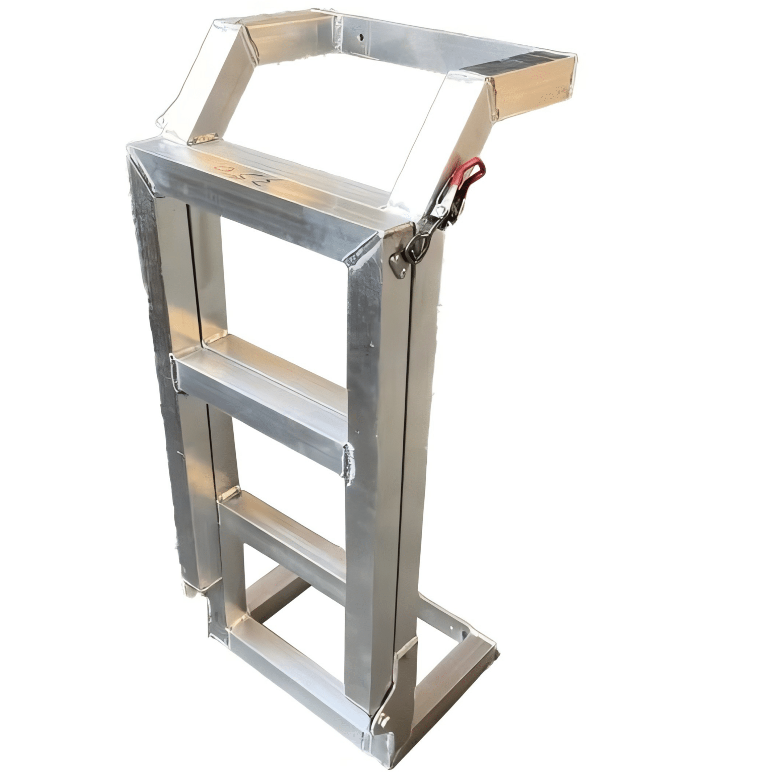 Raw Aluminium Rear Ladder