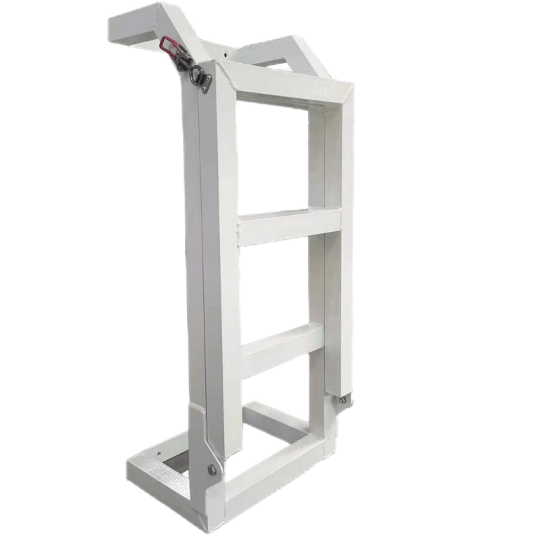 White drop down ladder 1