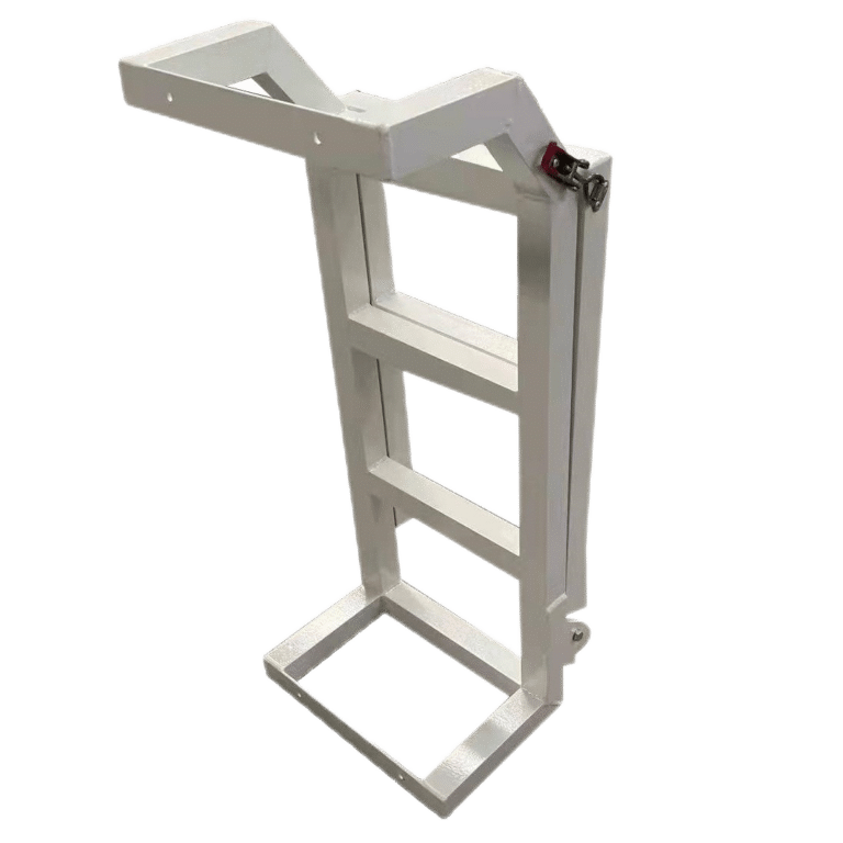White drop down ladder 2