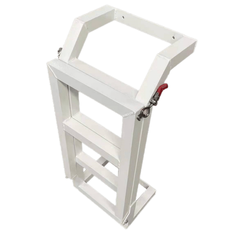 White drop down ladder 4