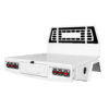 White Aluminium Dual Cab Ute Tray