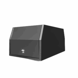 Black Flat Aluminium 1200mm Ute Canopy For Sale