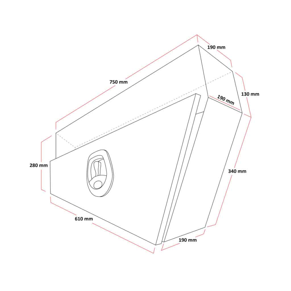 Under Tray Toolbox-drawing