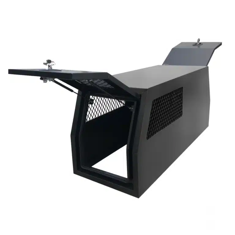 Aluminium Half Ute Dog Box For Sale-1
