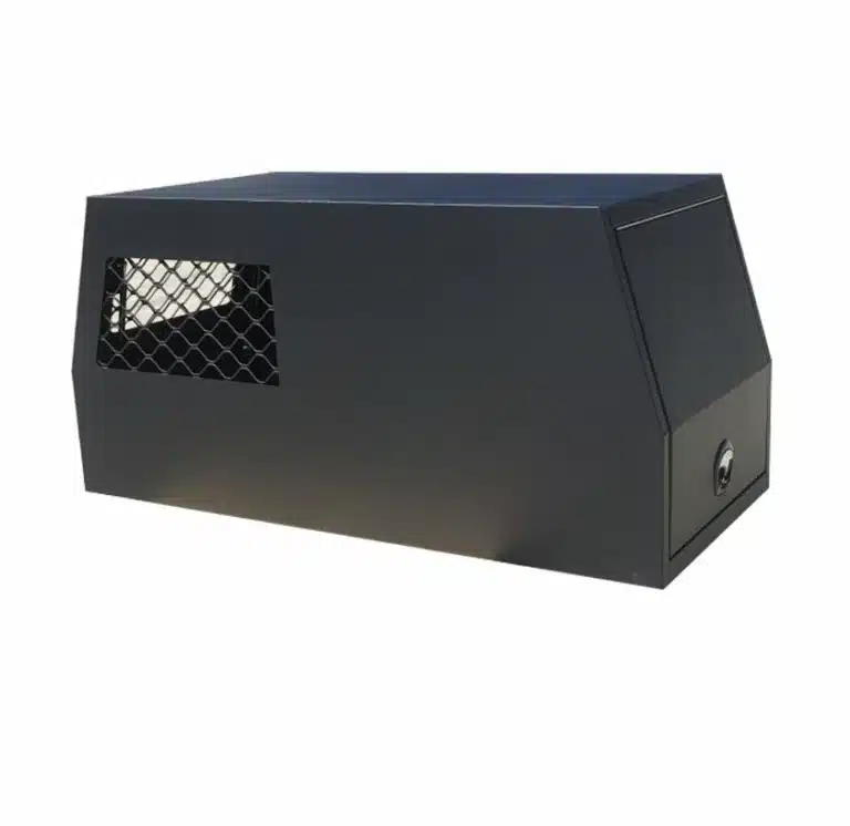 Aluminium Half Ute Dog Box For Sale-2
