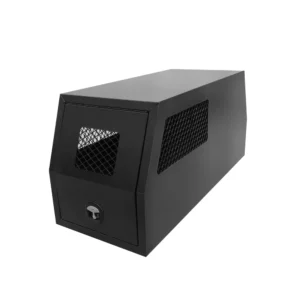 600mm Black Flat Aluminium Half Ute Dog Box For Sale