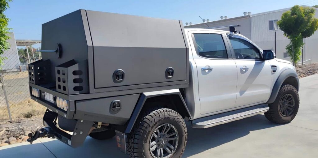 aluminium tray and canopy package