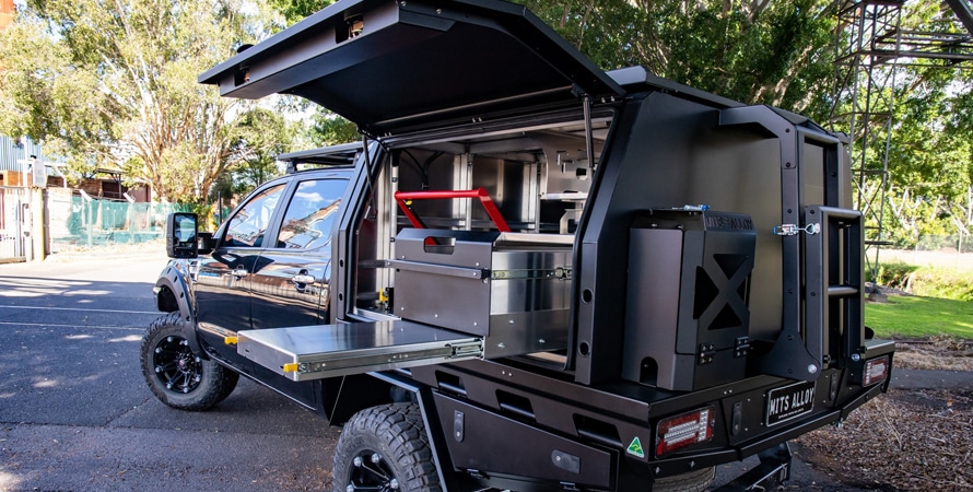 aluminium tray and canopy package