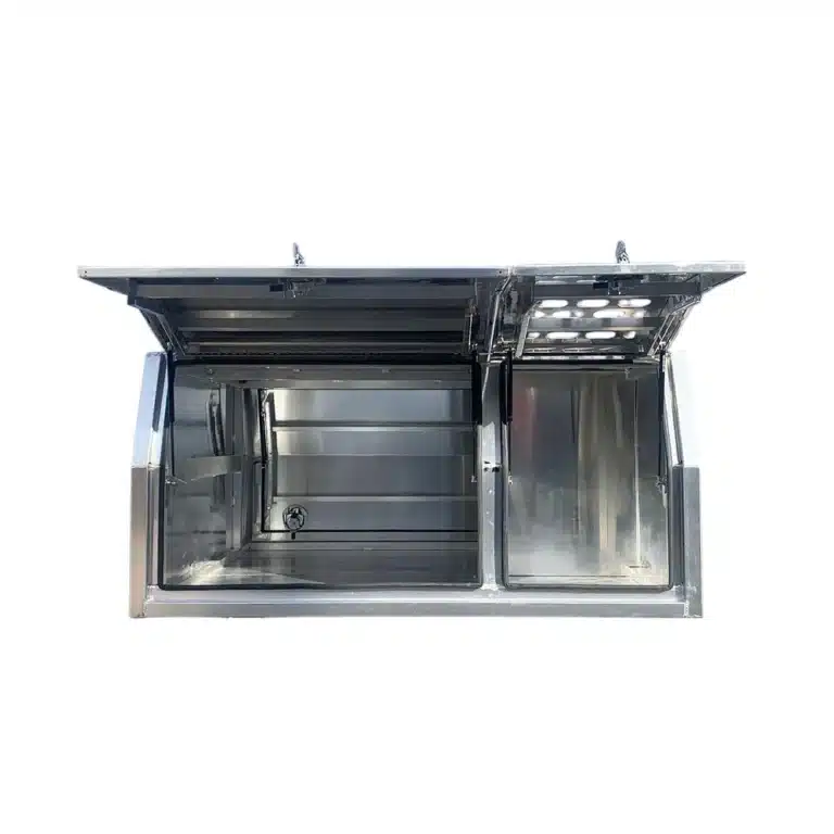 canopy with dog box 13