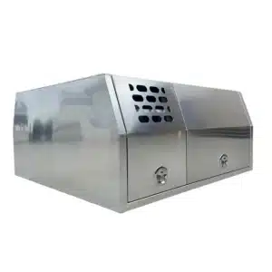 Raw Flat 1800mm Ute Canopy With Dog Box