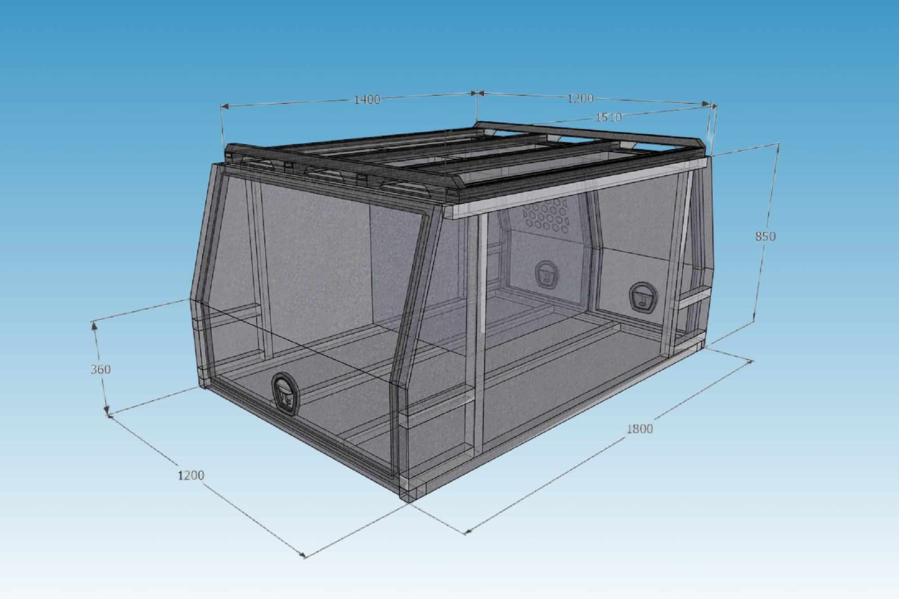 best ute canopy dimensions